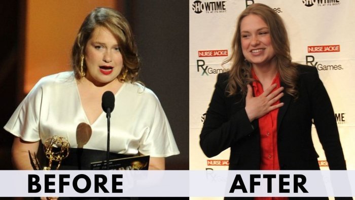 Before and after weight loss Merritt