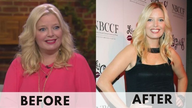 Melissa Peterman before and after