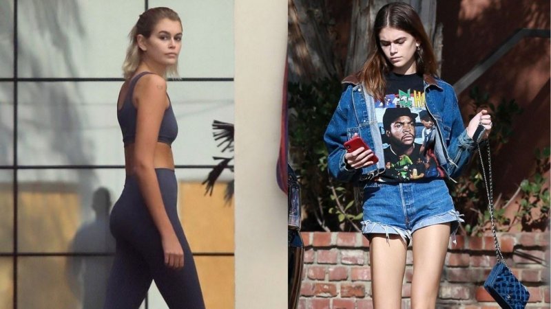 Kaia Gerber Before and After