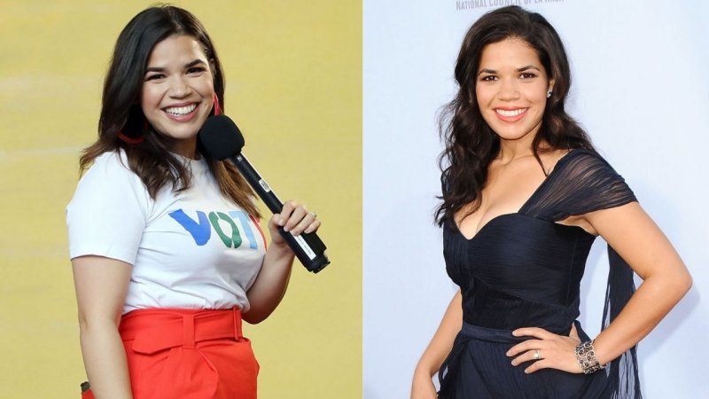 America Ferrera before after