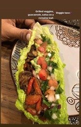 Vegan style taco