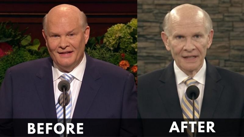 Elder Dale Renlund Before and after weight loss