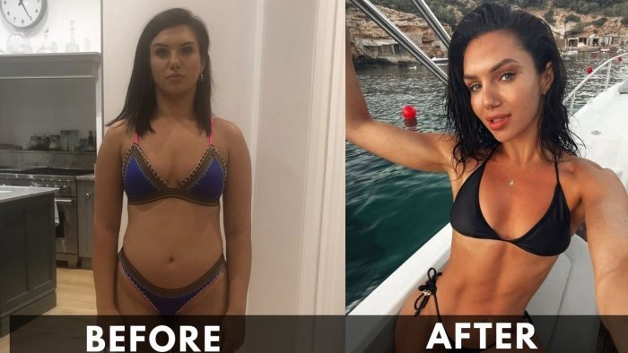 Alexandra Cane Before After weight loss