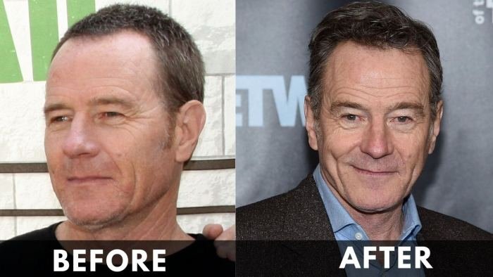 Bryan Cranston Before After Weight Loss