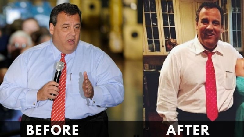 Chris Christie Before After Weight Loss 2