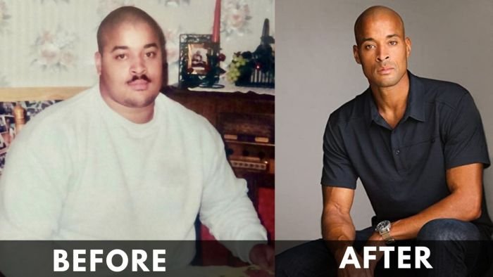 David Goggins before & after