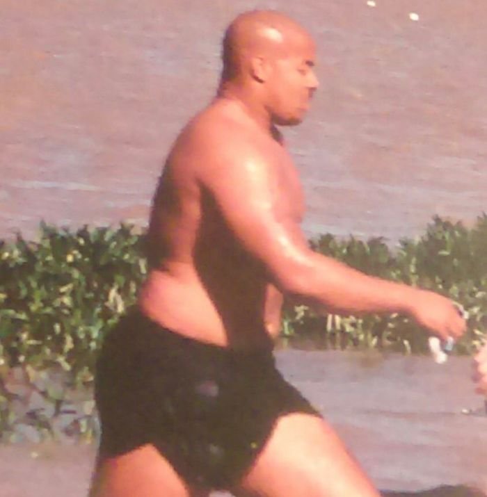 David Goggins before weight loss