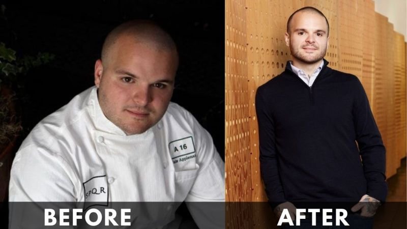 Nate Appleman before after weight loss