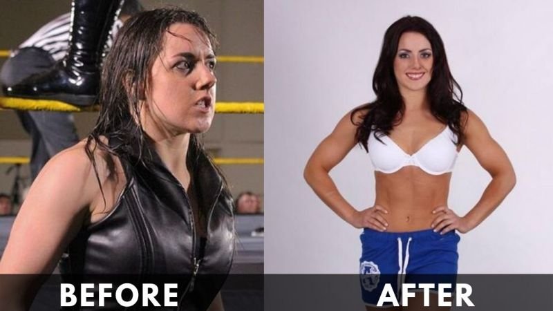 Nikki Cross before after weight loss