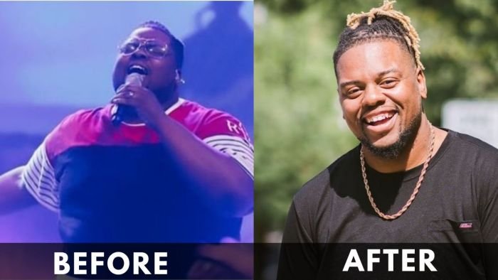 Osby Berry before and after weight loss