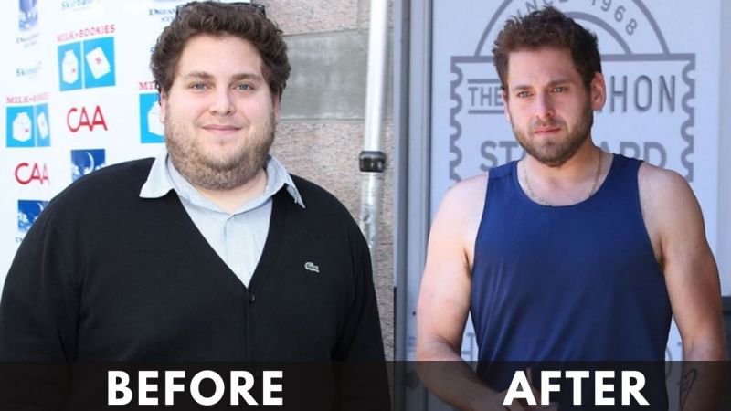 Jonah Hill before and after weight loss