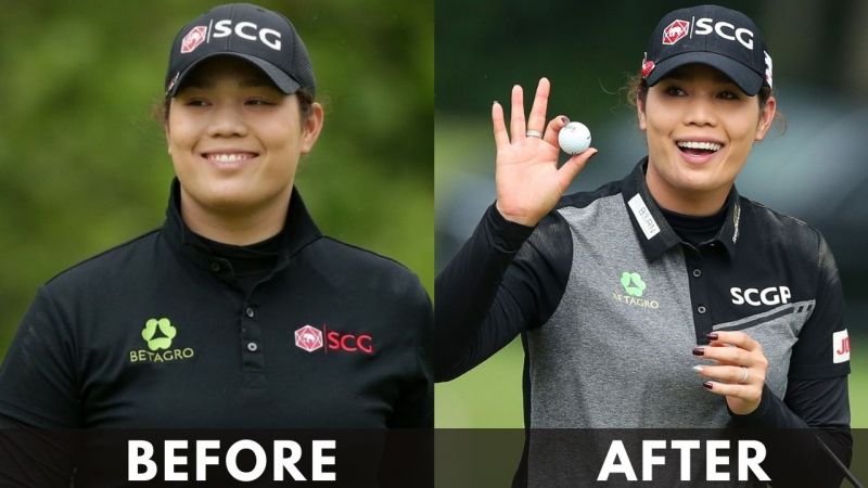 Ariya Jutanugarn before after weight loss