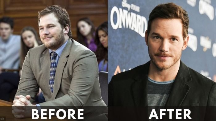 Chris Pratt before and after weight loss 2