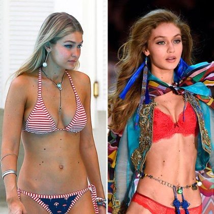 Gigi Hadid weight loss transformation