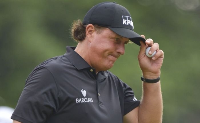 Phil Mickelson Before weight loss