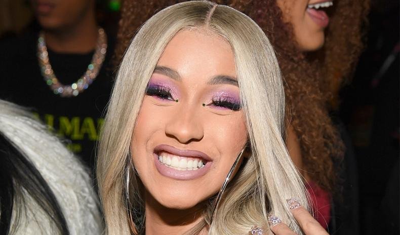 Cardi B Teeth smile