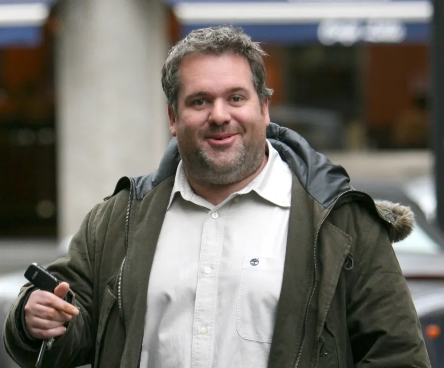 Chris Moyles before weight loss