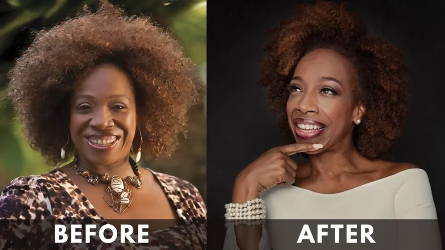 Lisa Nichols before and after weight loss