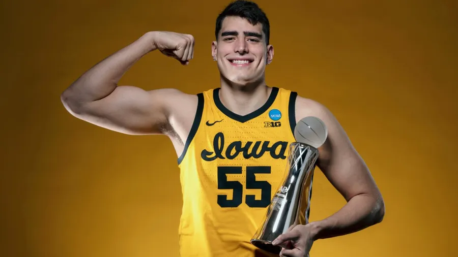 Luka Garza before weight loss 1