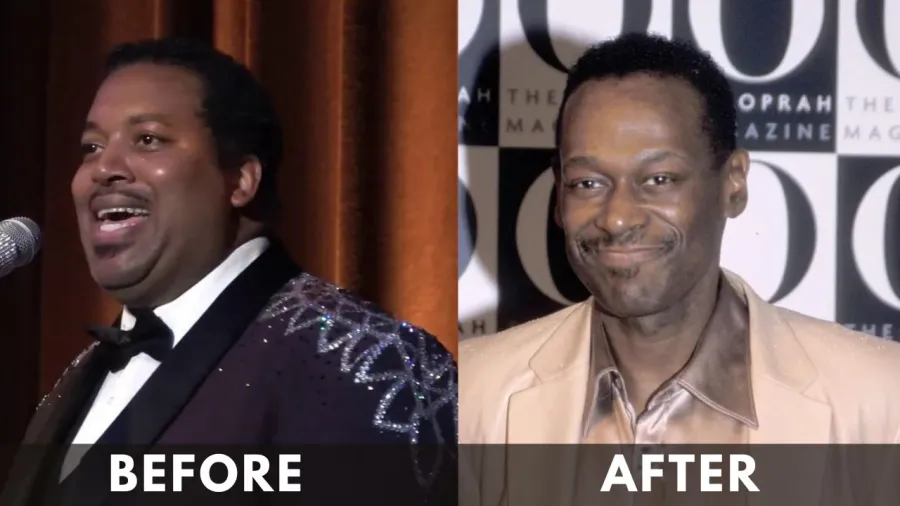 Luther Vandross before after weight loss