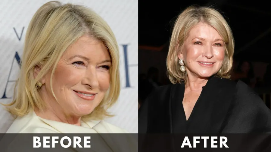 Martha Stewart before after weight loss