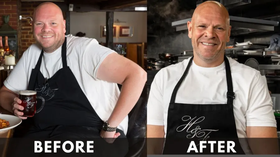 Tom Kerridge before after weight loss