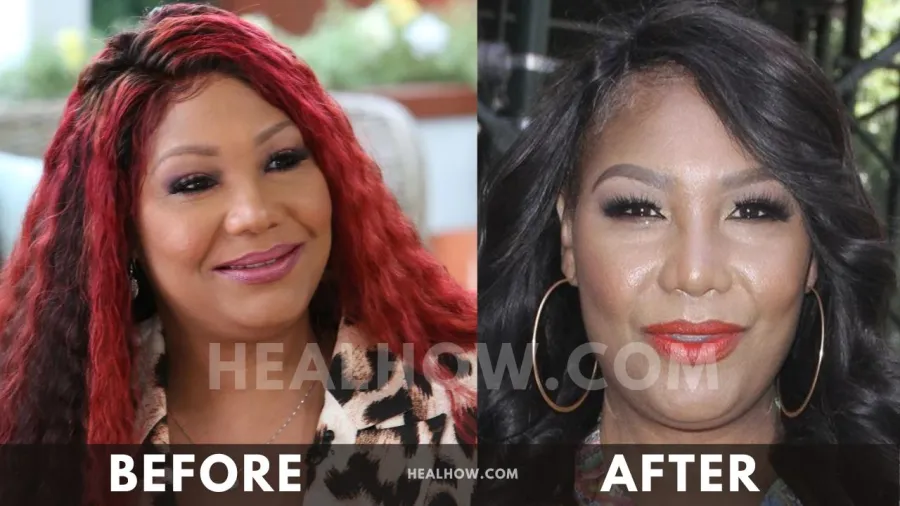 Traci Braxton before after weight loss