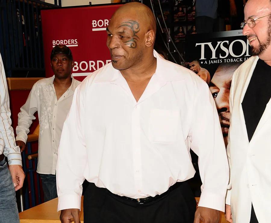 Mike Tyson before weight loss