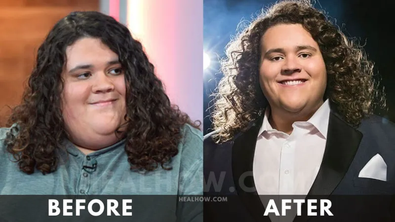 Jonathan Antoine before after weight los