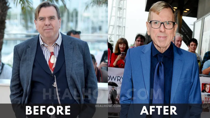 Timothy Spall before after weight loss