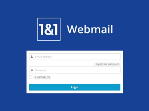 1and1 Webmail Account on IONOS