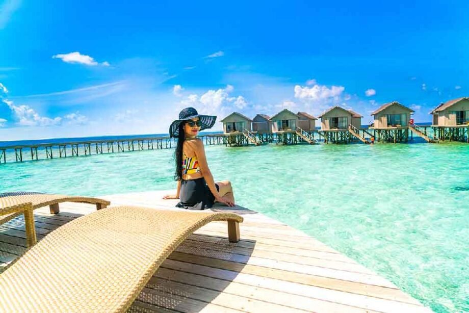 The Person You Arrive as Stays in the Maldives; A healthy you will leave.